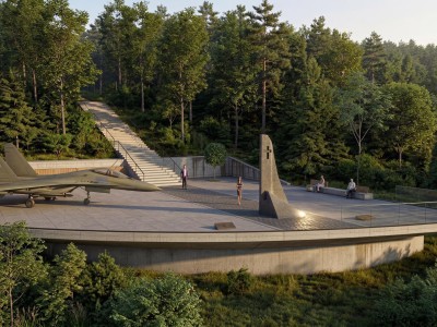 Spomenik pilotu Zoranu Radosavljeviću