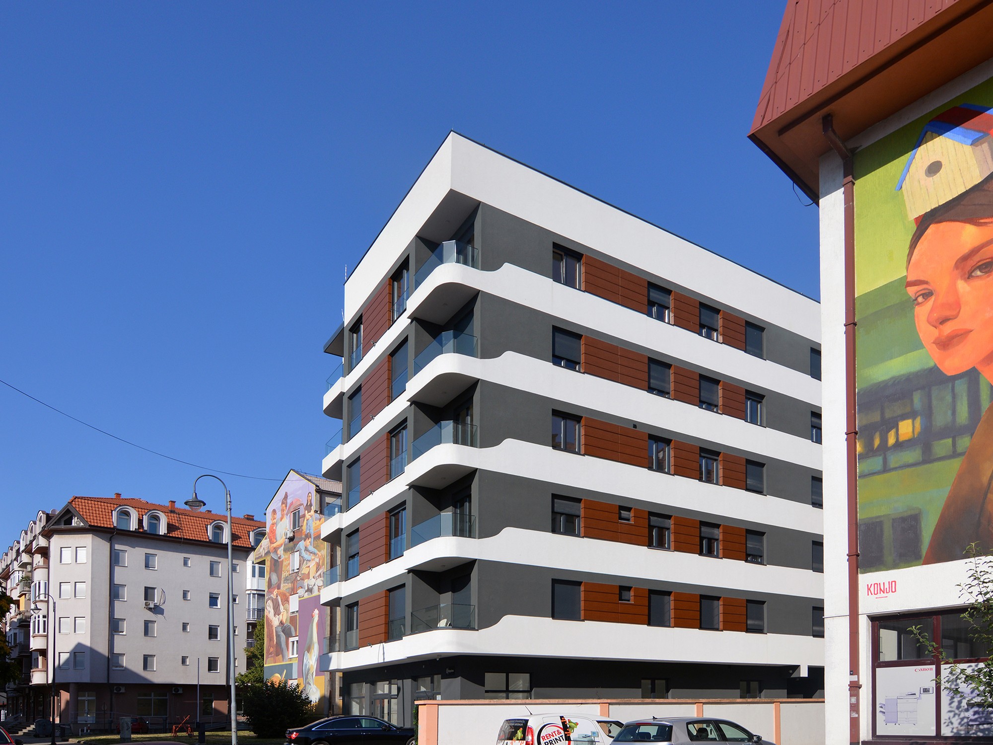 VIŠEPORODIČNI STAMBENO-POSLOVNI OBJEKAT U NJEGOŠEVOJ ULICI U BIJELJINI "RB IZGRADNJA"