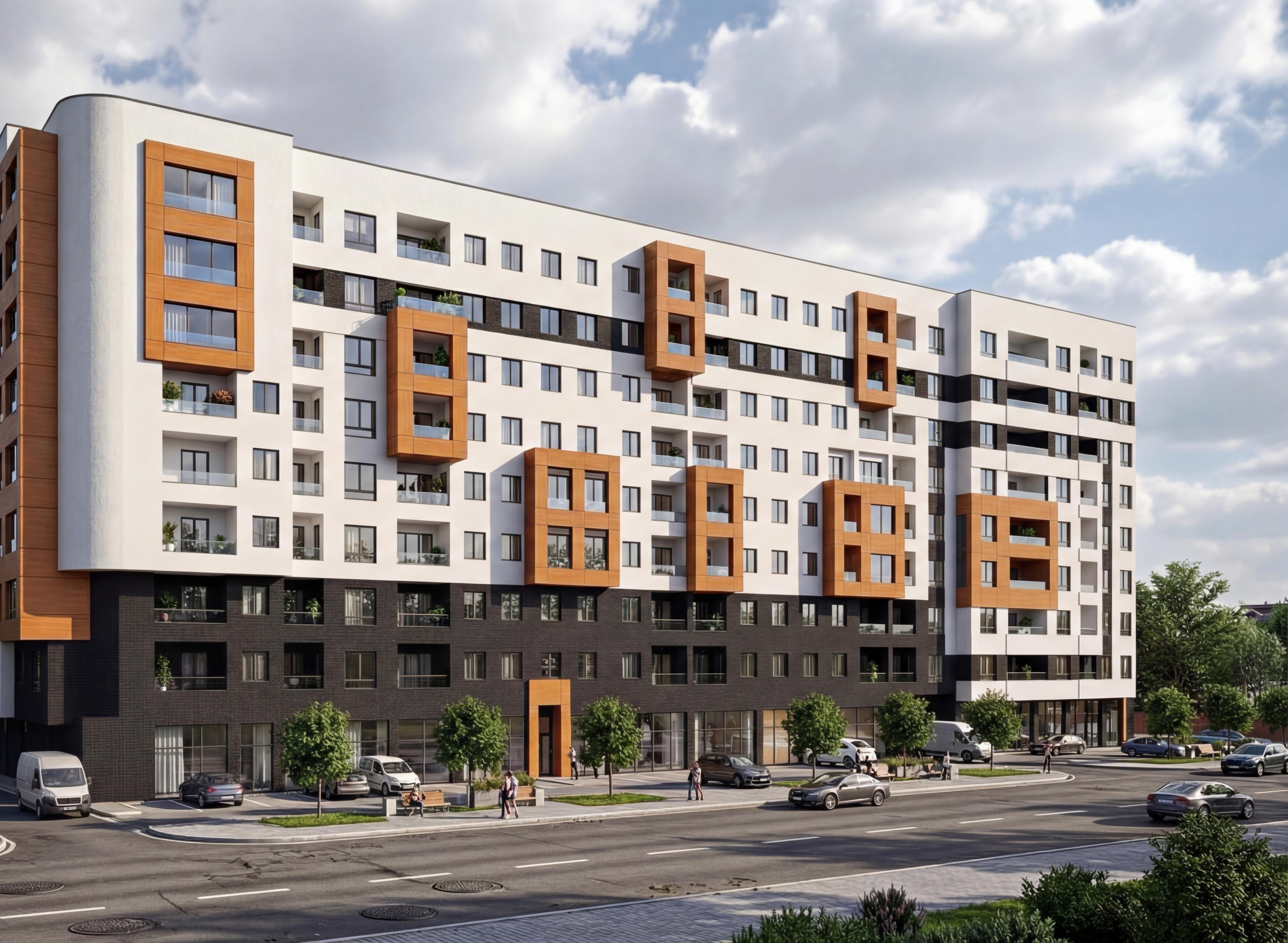 VIŠEPORODIČNI STAMBENO-POSLOVNI OBJEKAT "PROMENADA" BLOK IV