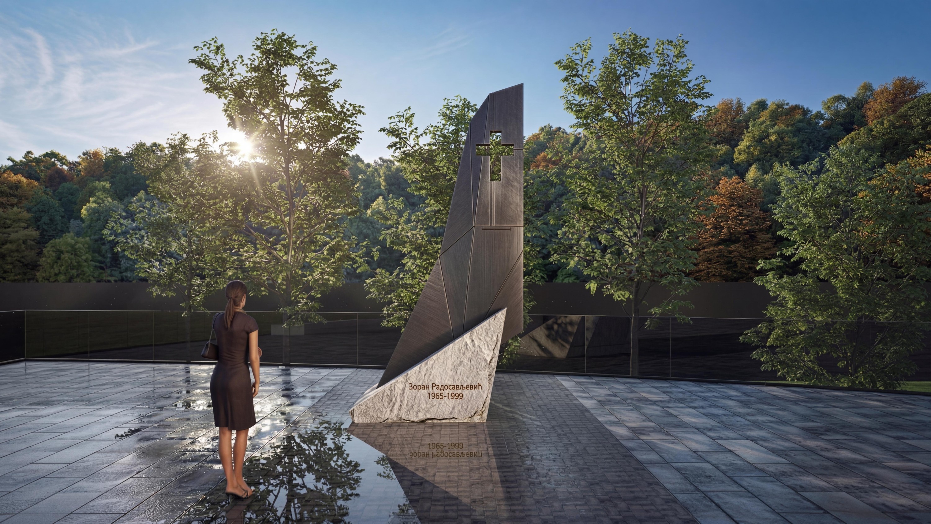 Spomenik pilotu Zoranu Radosavljeviću